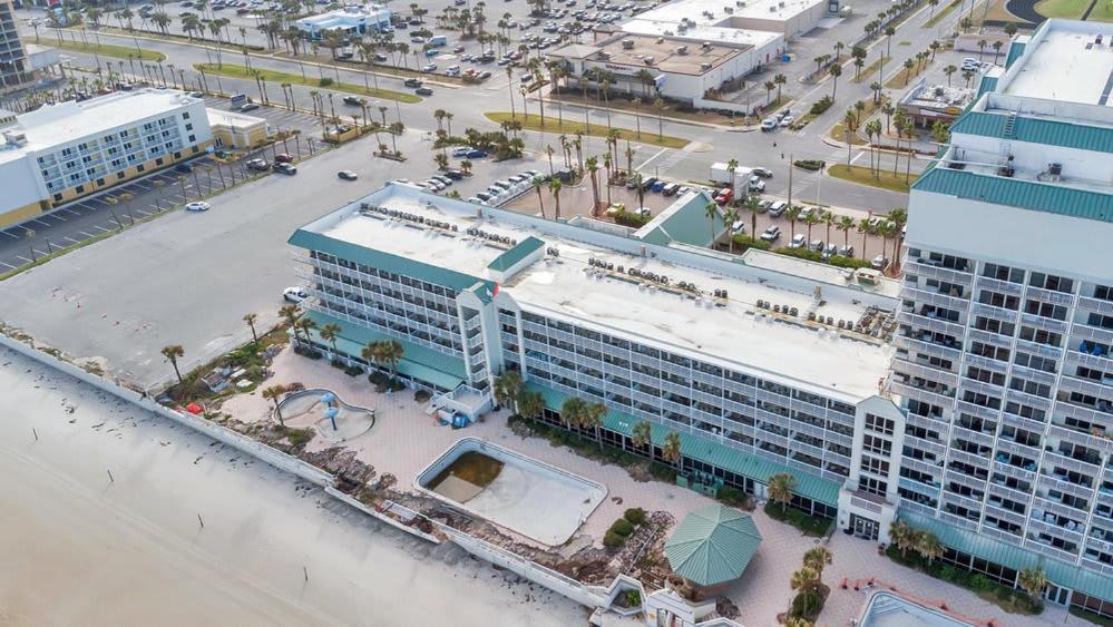 Oceanfront Studio In Daytona Beach Resort Exteriör bild